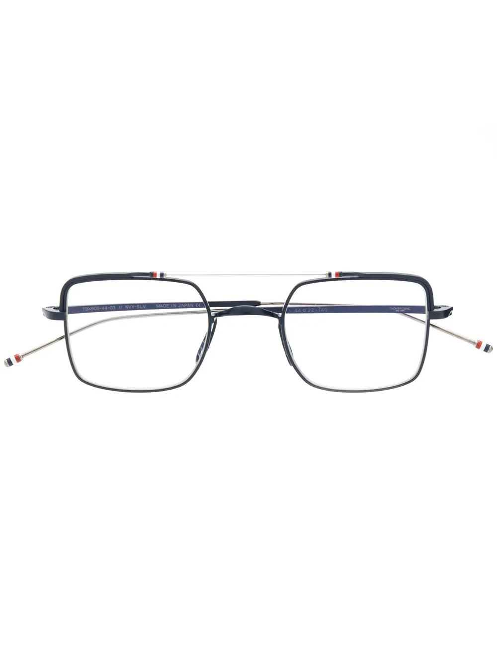 Thom Browne Eyewear Occhiali squadrati - Blu
