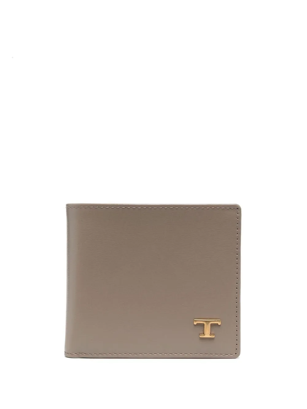 Tod's Portafoglio bi-fold in pelle - Grigio