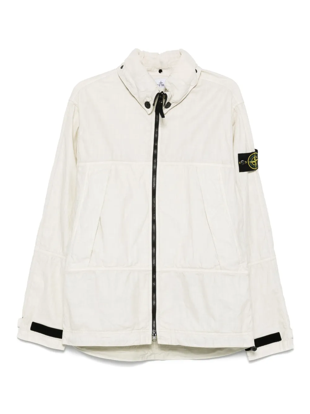 Stone Island Giacca plated-ovd in lino - Toni neutri