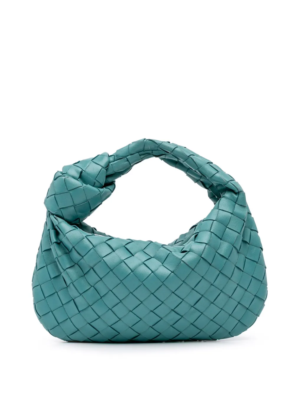 Bottega Veneta Pre-Owned 2012-2024 Mini Nappa Intrecciato Jodie hobo bag - Blu
