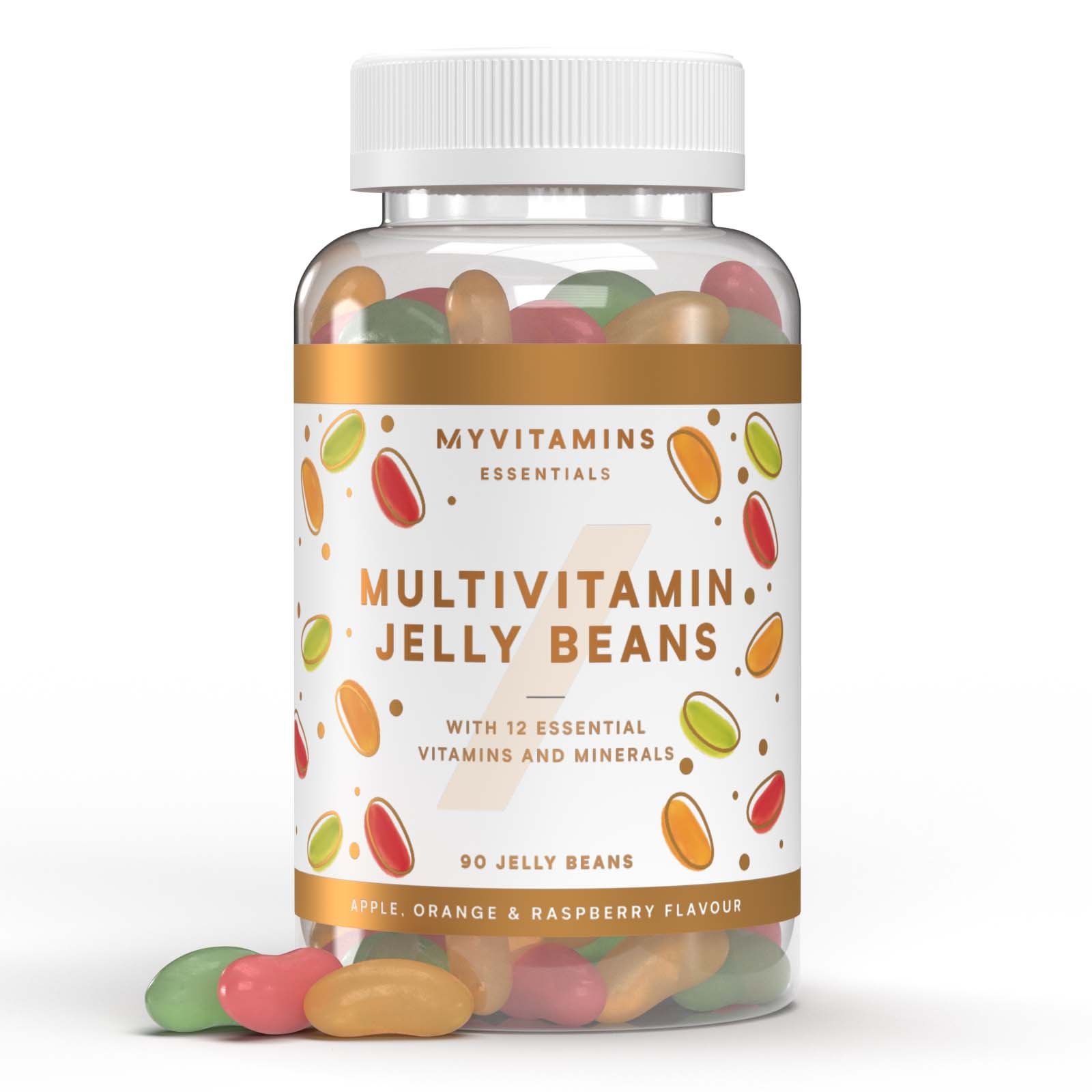 Caramelle Gommose Multivitaminiche - 90Gummies - Mela, Arancia & Lampone