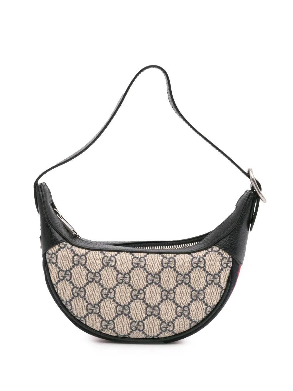 Gucci Pre-Owned 2016-2024 Mini GG Supreme Web Ophidia shoulder bag - Blu