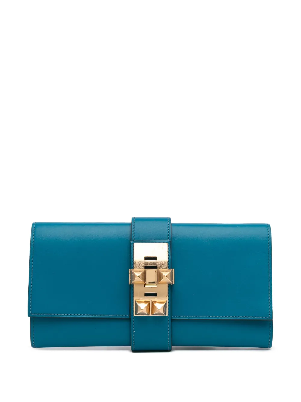 Hermès Pre-Owned 2013 Tadelakt Medor 23 clutch bag - Blu