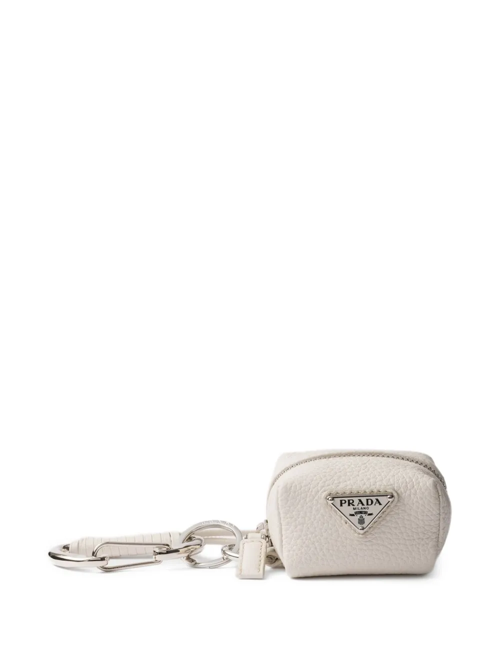 Prada leather bag charm - Toni neutri