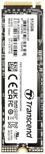 Transcend Mte712P 512Gb Interne M.2 Pcie Nvme Ssd 2280 Pcie Nvme 4.0 X4 Industrial Ts512Gmte712P