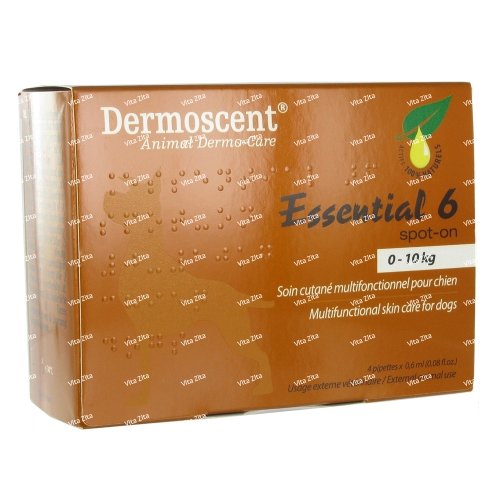 Q Vet - Essential Veterinario Per Problemi Cutanei Dei Cani 0-10Kg 6 Spot-On - 922287368