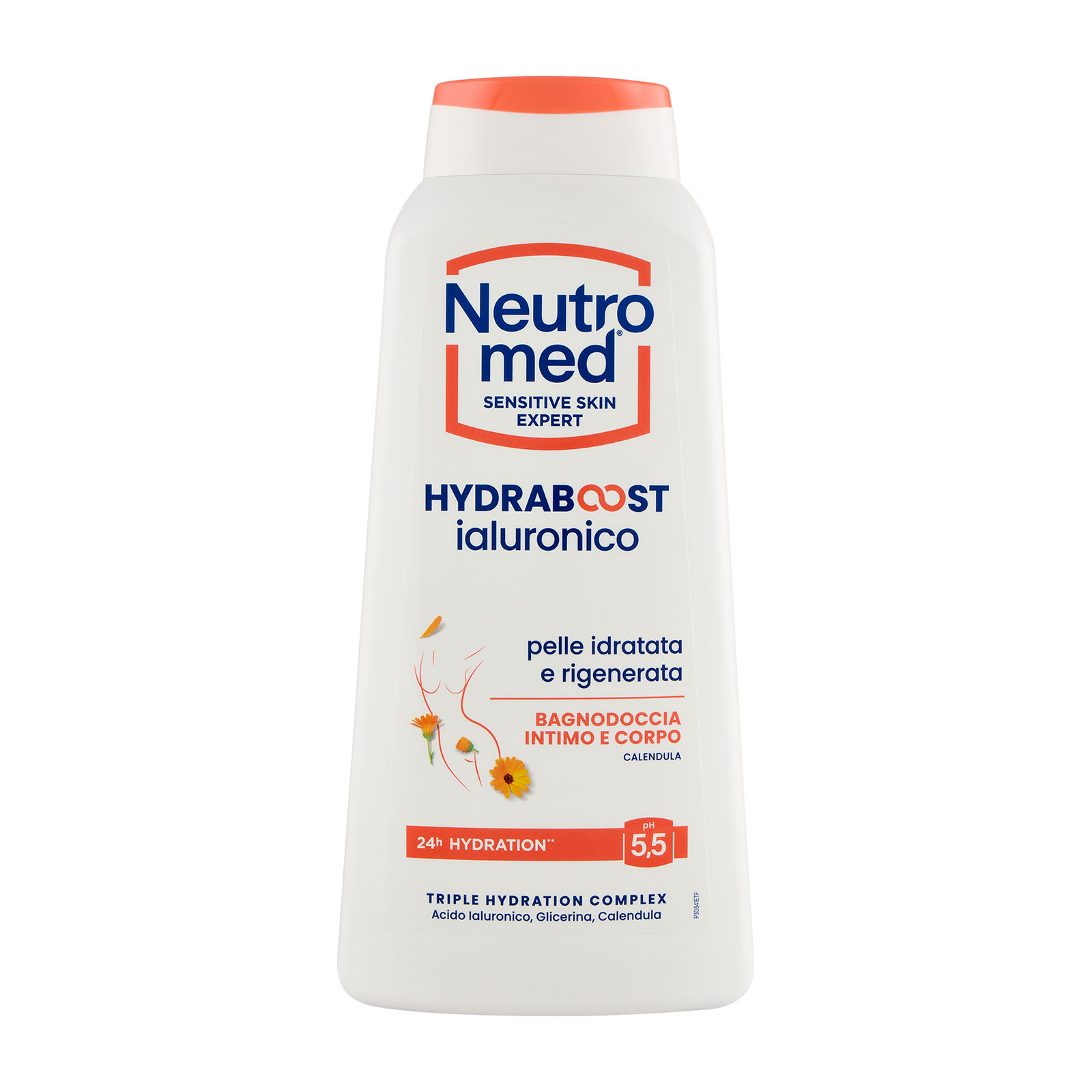 Hydraboost Ialuronico - Bagnodoccia Intimo E Corpo Calendula Ph 5,5 600 ml