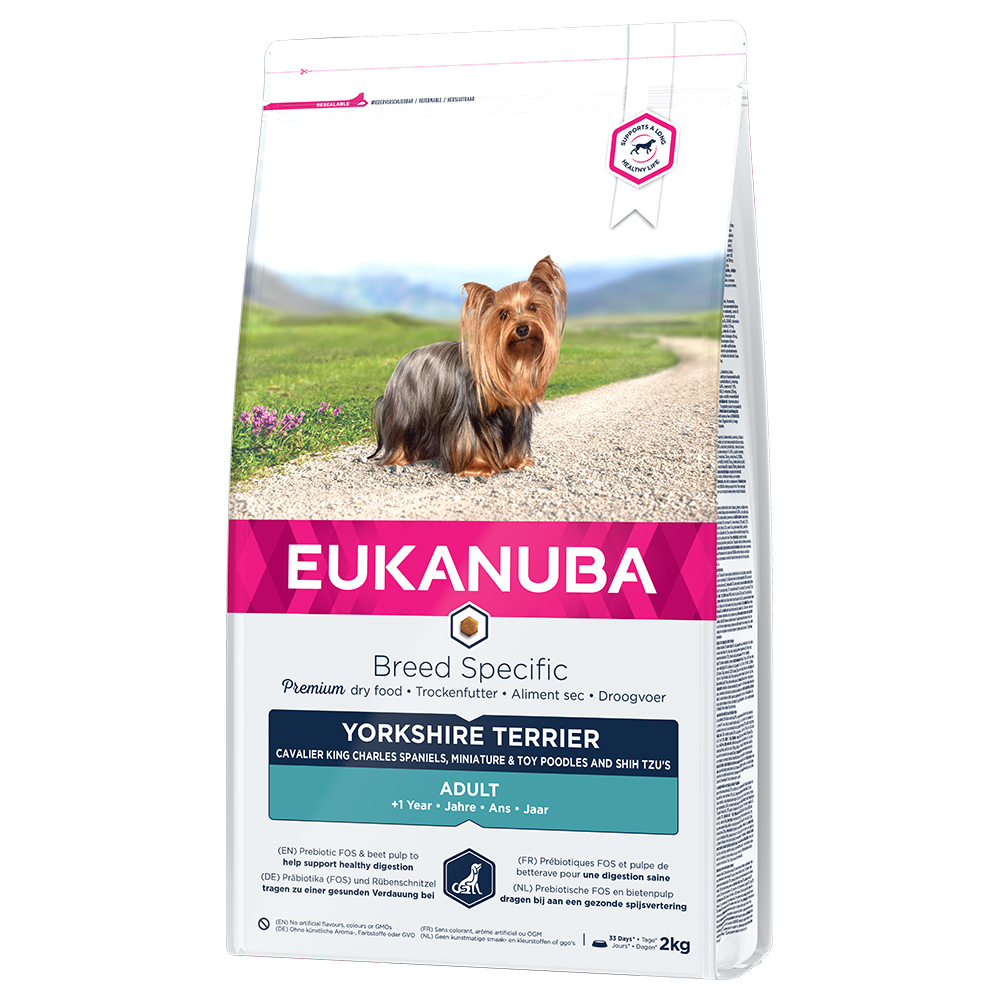 Prezzo speciale! Eukanuba Adult Breed Specific - 2 kg Adult Yorkshire Terrier