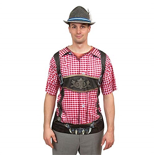Birra Oktoberfest Maglietta Lederhosen Grafica Per Per uomo Per adulto Carnevale Birra Oktoberfest Stampa 3D Feste Da mare