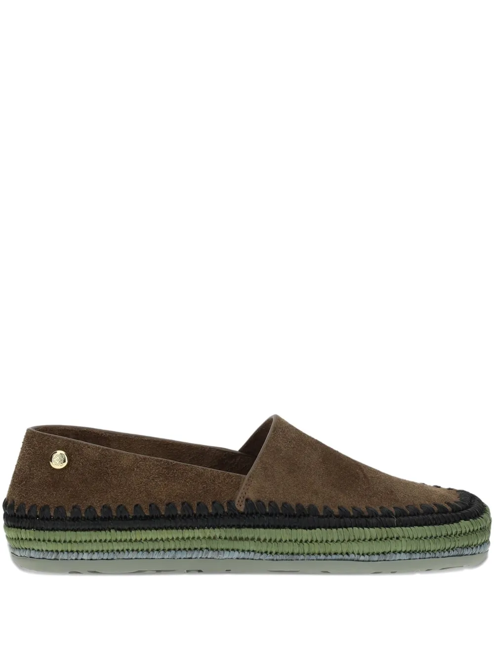 LOEWE suede espadrilles - Marrone