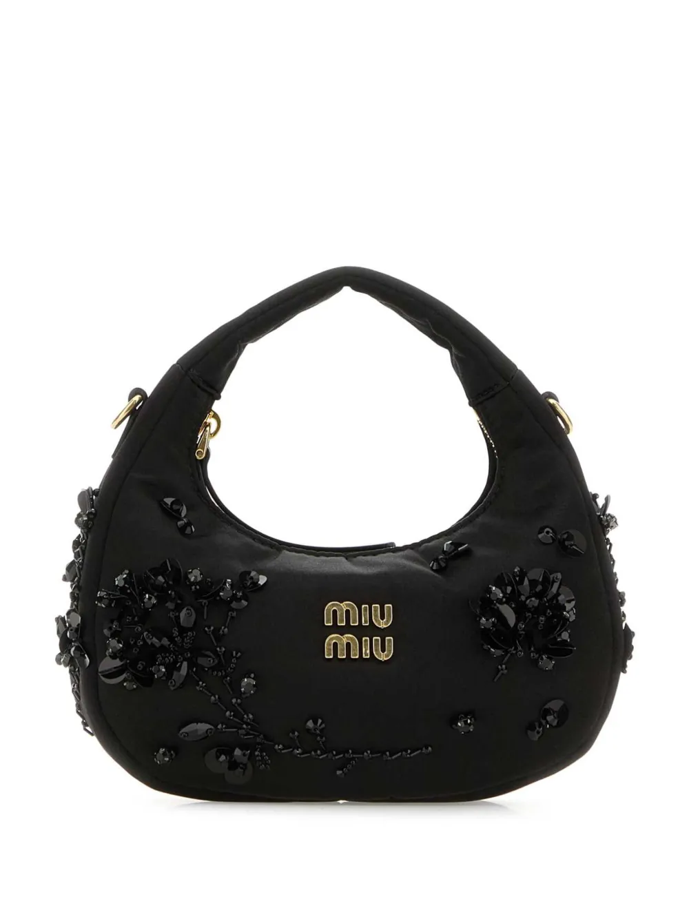 Miu Miu Borsa tote Wander mini - Nero