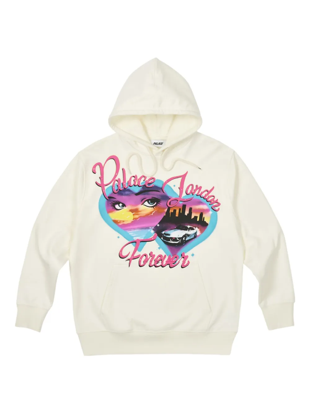 Palace Forever hoodie - Bianco