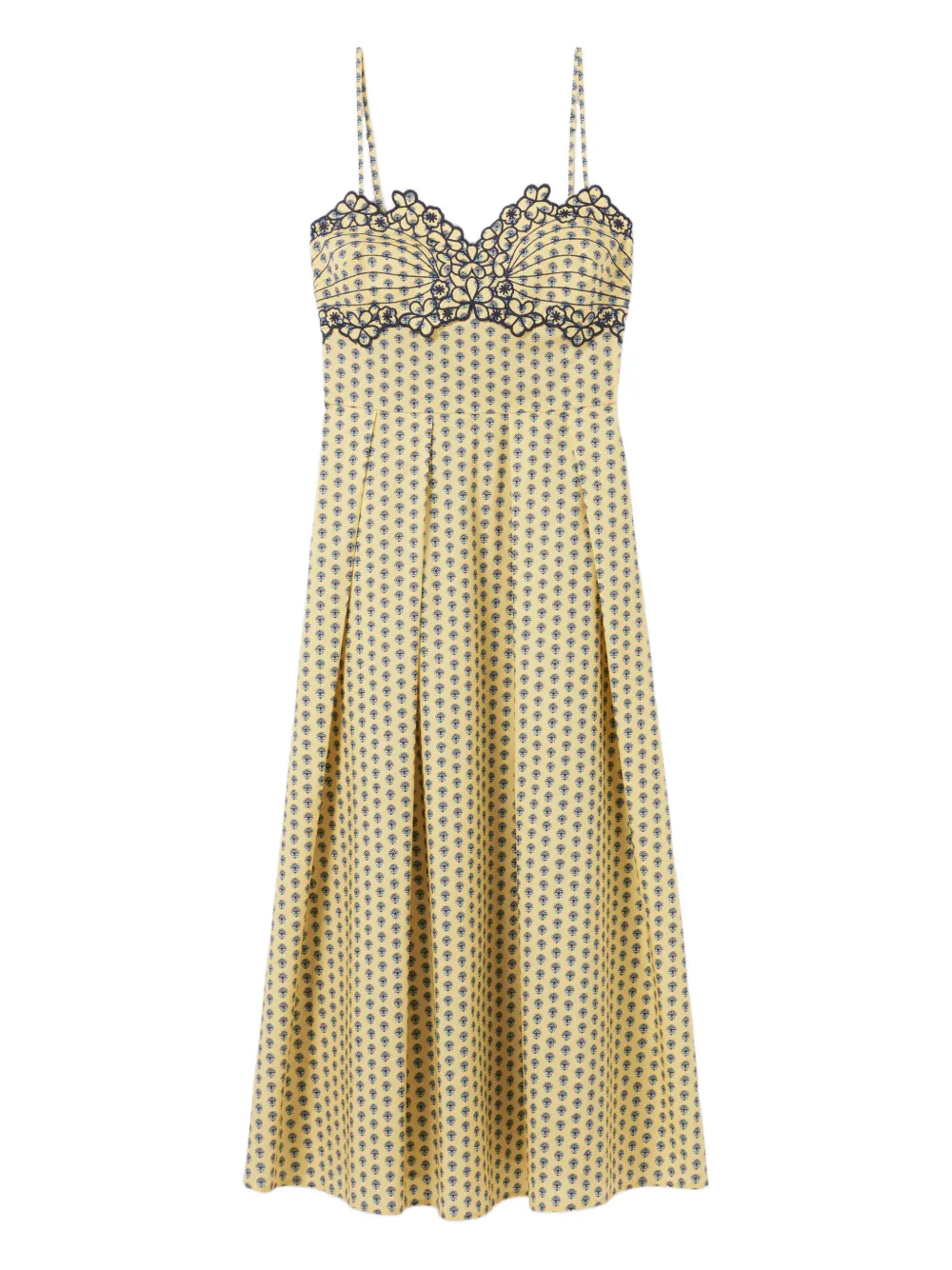 Claudie Pierlot V-neck maxi dress - Giallo