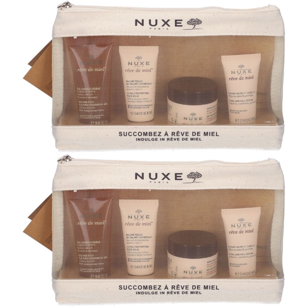 Nuxe Reve De Miel Travel Kit Set da 2 2x1 pz
