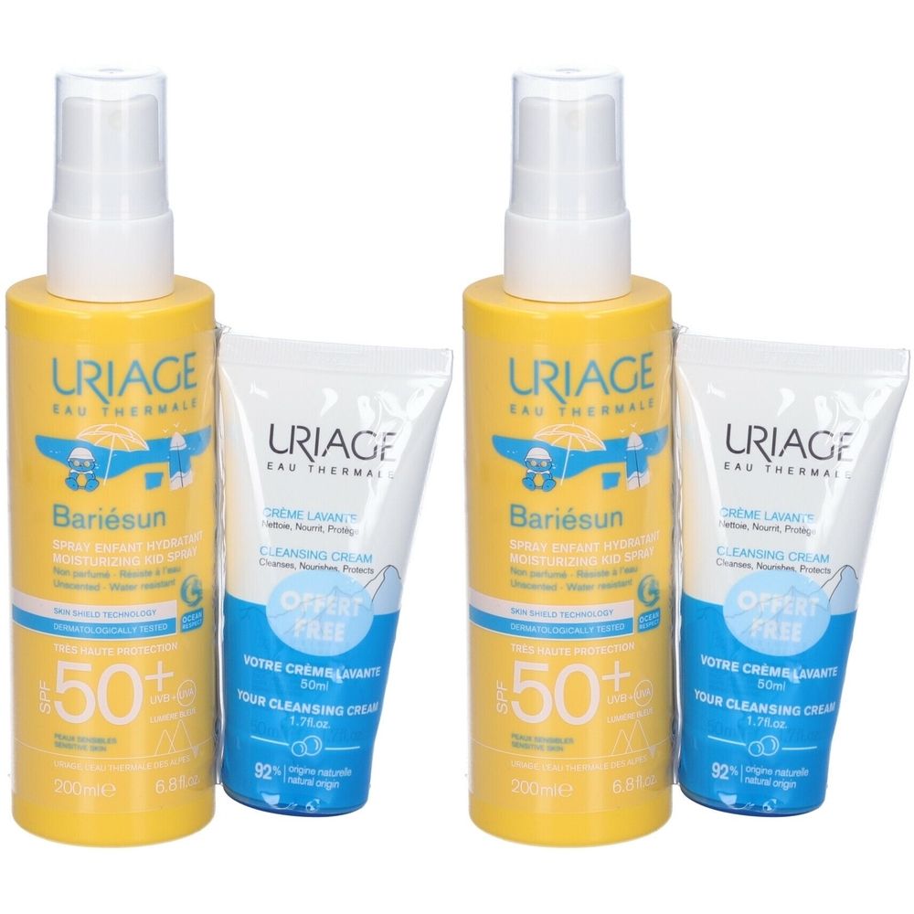 Uriage Promo Bariesun Spray Bambini Spf 50+ + Crema Lavante Set da 2 2