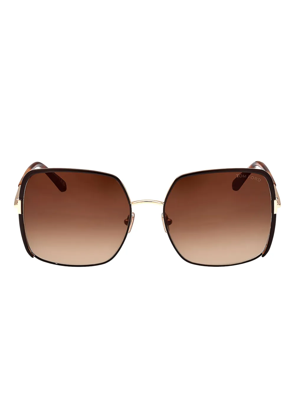 TOM FORD square-frame sunglasses - Marrone