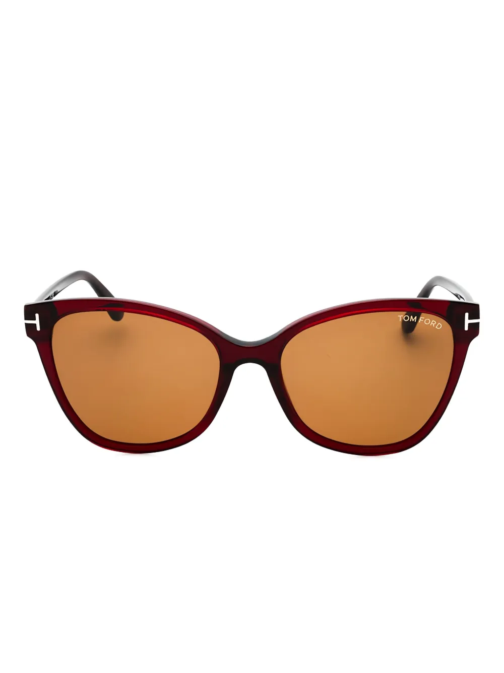 TOM FORD cat-eye frame sunglasses - Rosso