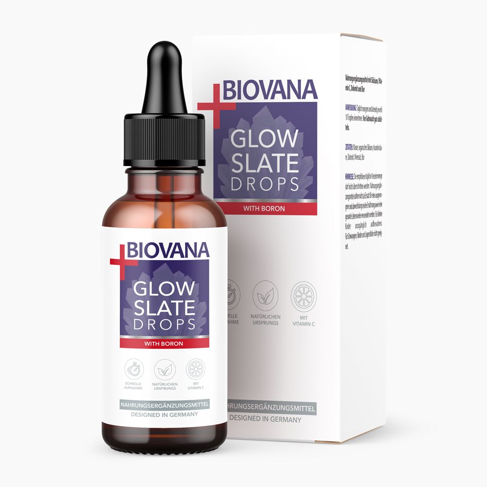 Biovana Glow Slate Drops 50 ml Gocce
