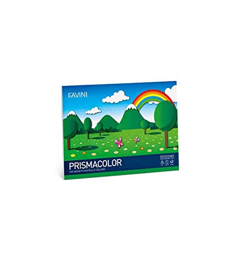Favini Sc-Album Prismacolor 10Fogli Colorati 24X33 128G