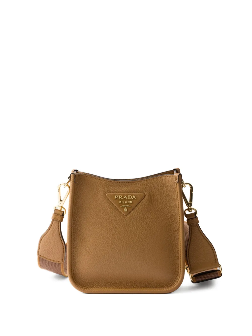 Prada mini leather shoulder bag - Marrone