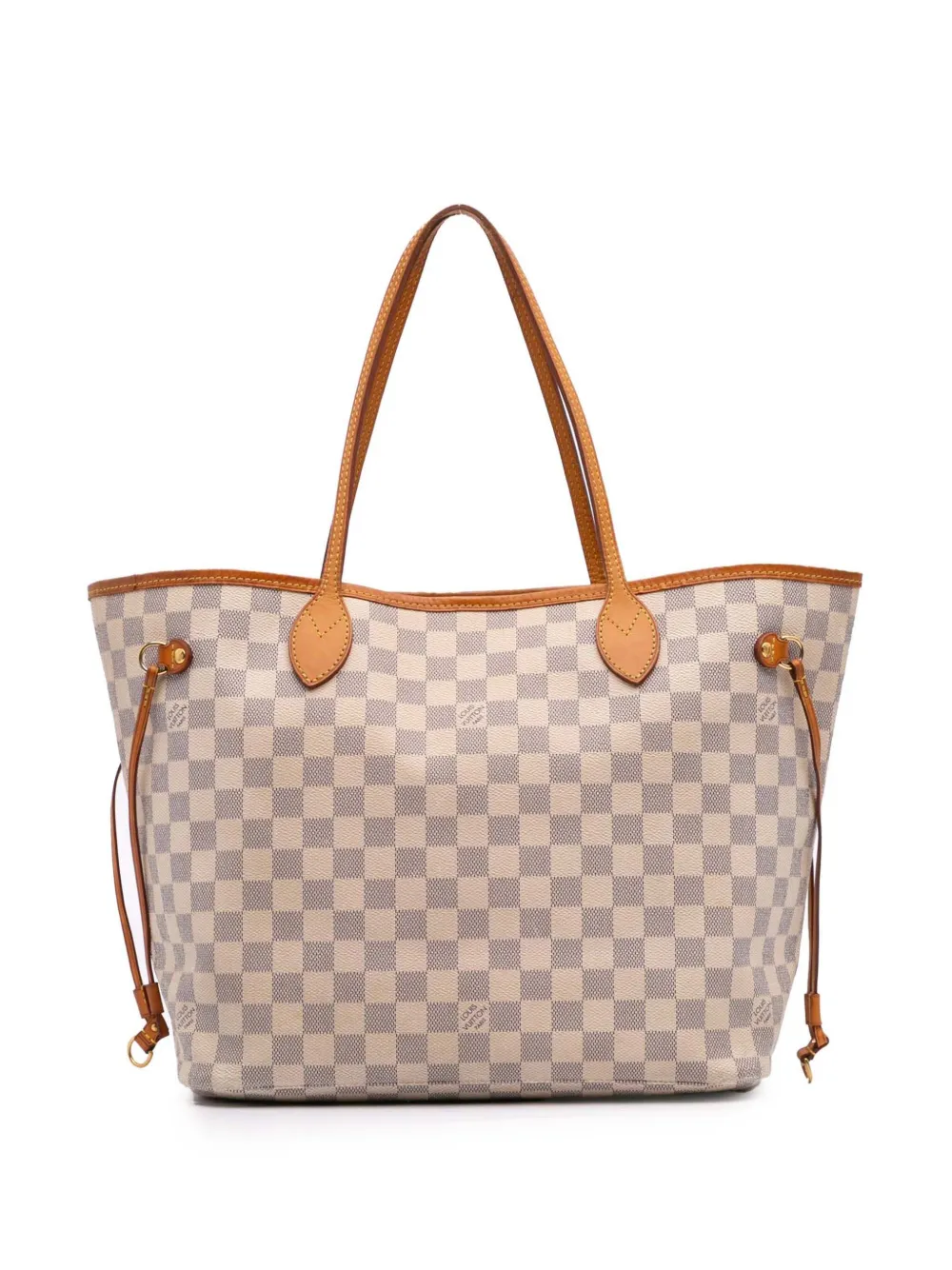 Louis Vuitton Pre-Owned 2011 Damier Azur Neverfull MM tote bag - Blu