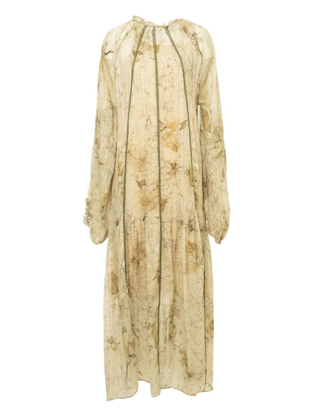 YANGKEHAN silk dress - Toni neutri