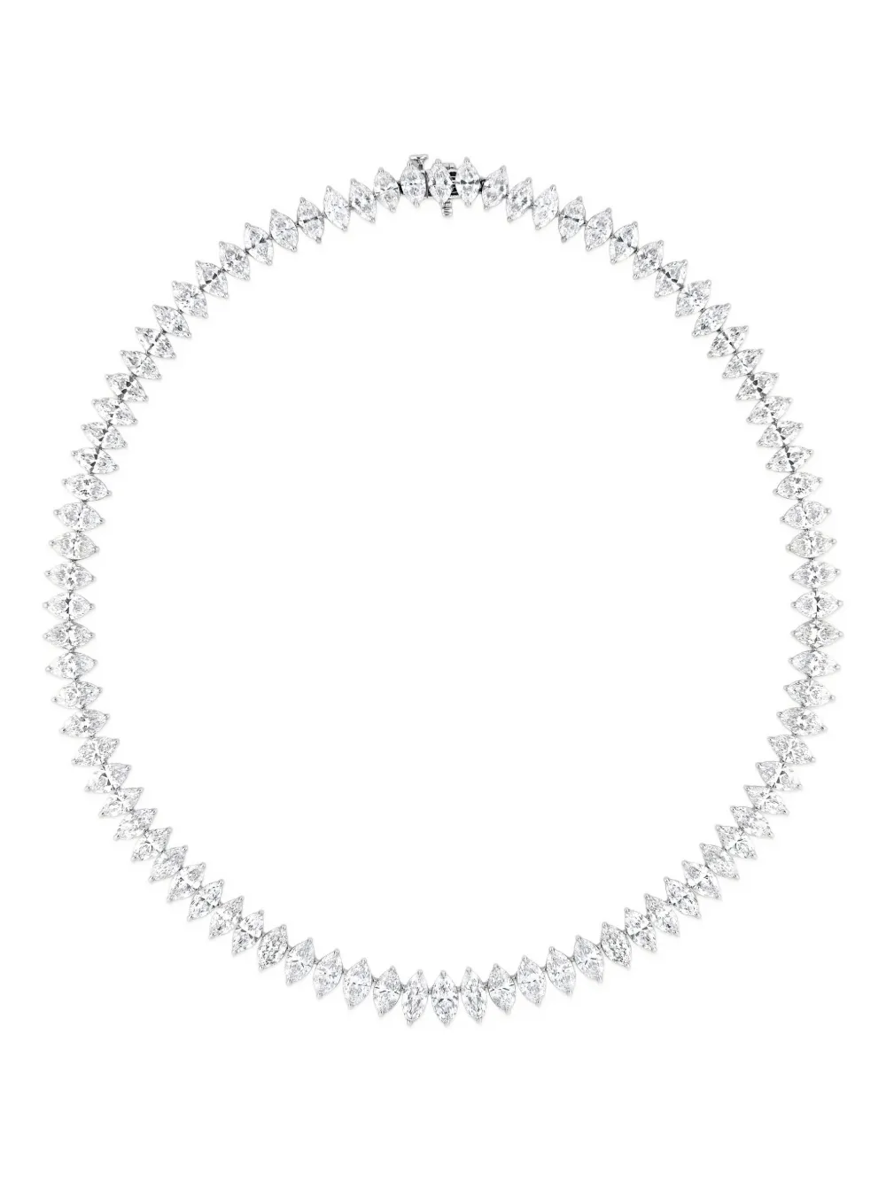 Jewels Aficionado 18K white gold diamond necklace - Argento
