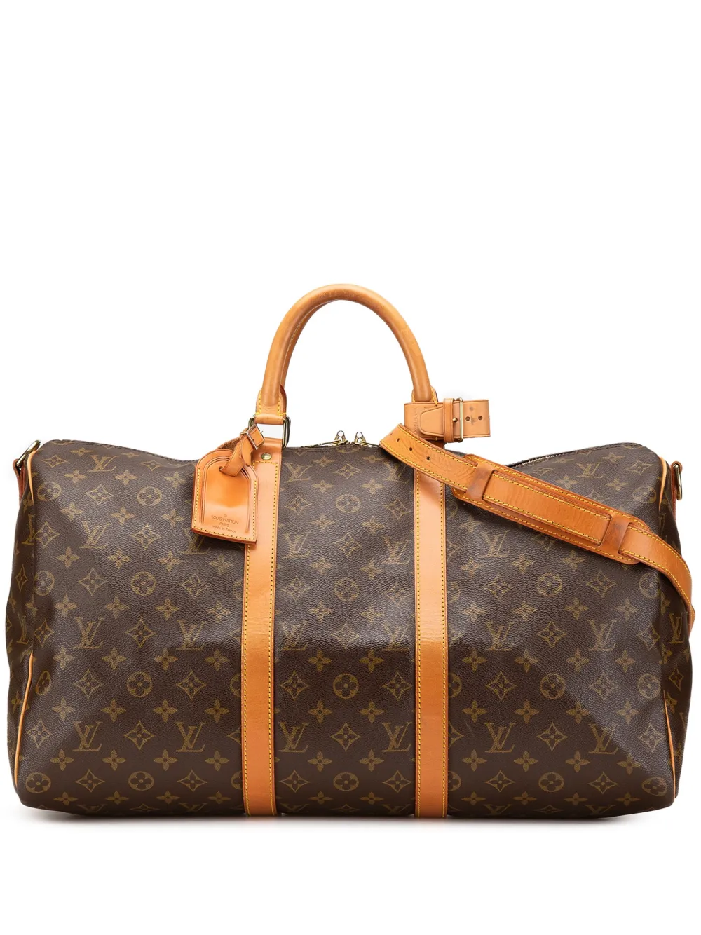 Louis Vuitton Pre-Owned 1992 Monogram Keepall Bandouliere 50 travel bag - Marrone