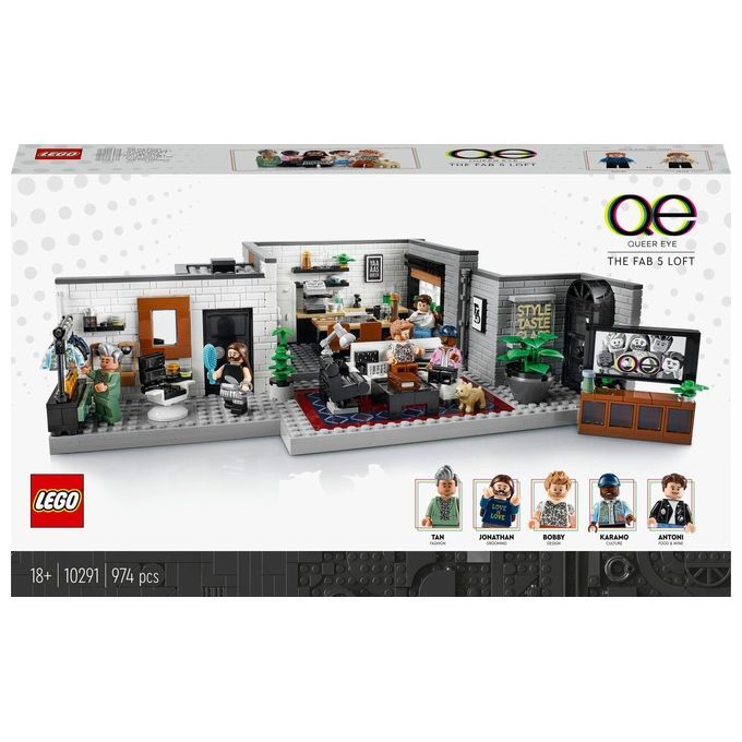 LEGO Creator Expert Queer Eye The Fab 5 Loft 1 St