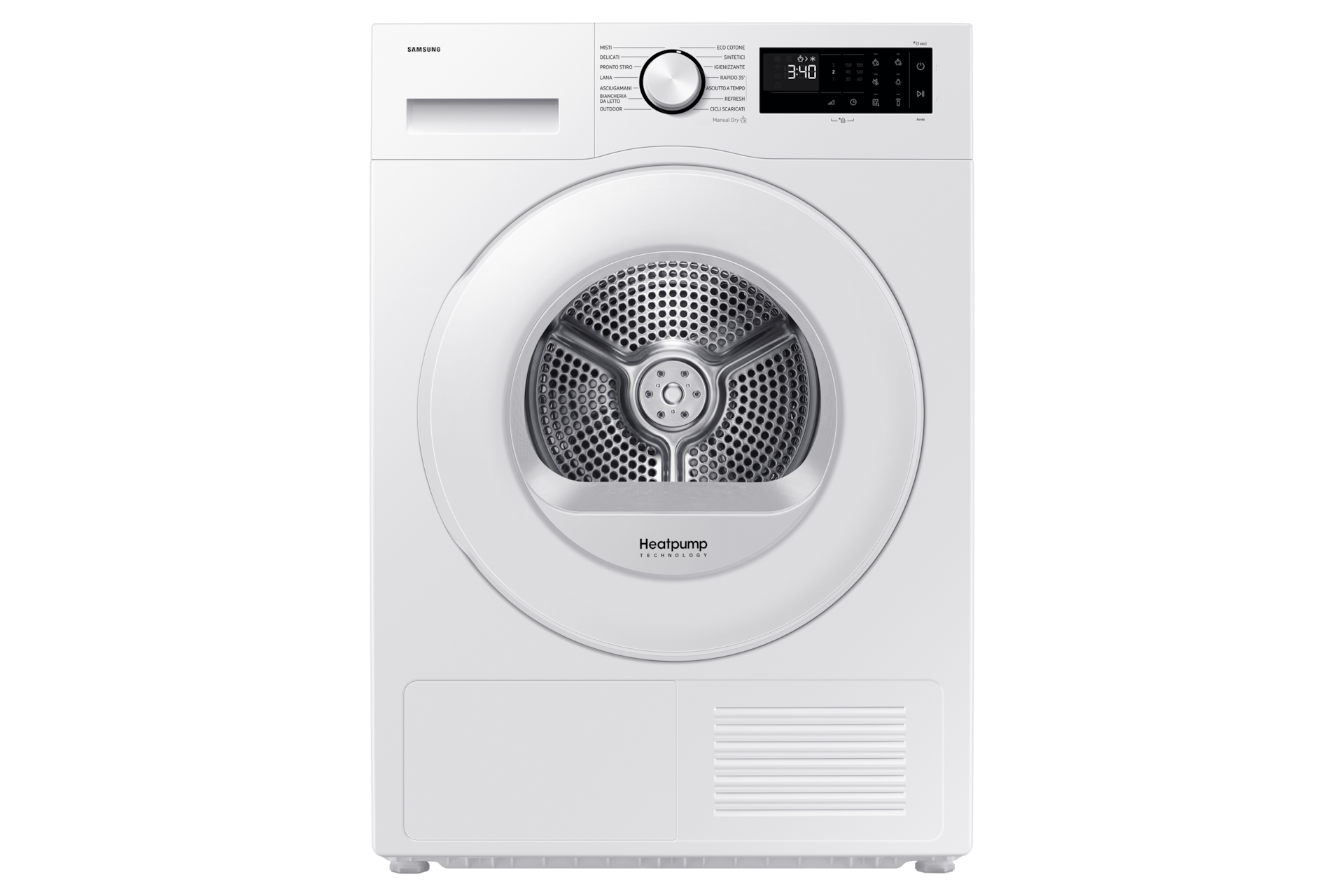 Asciugatrice Samsung Crystal EcoDry 9 Kg DV90DG52A0TEET