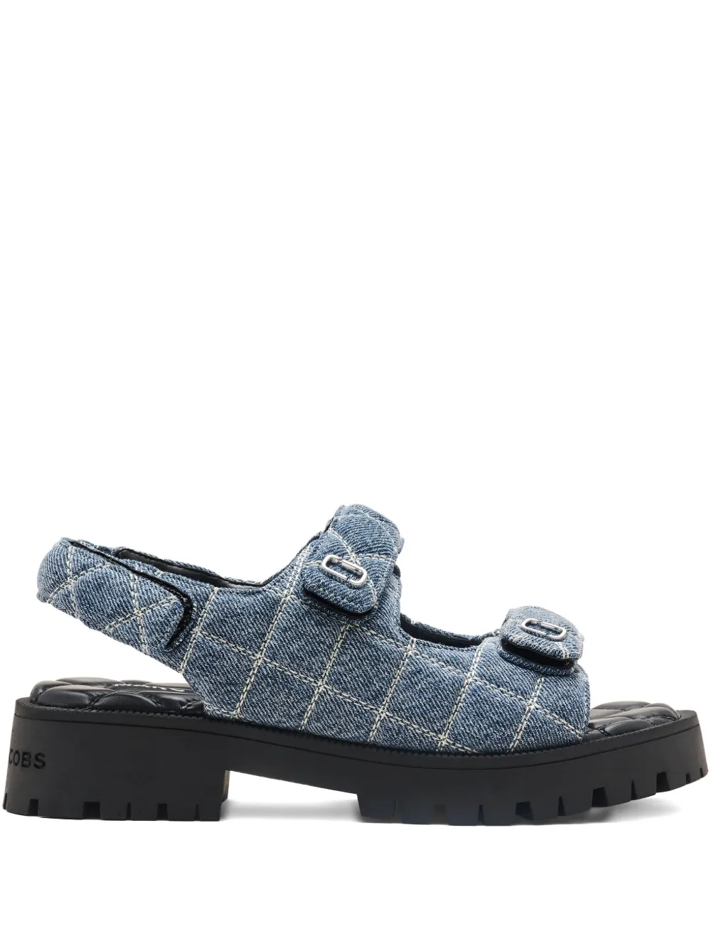 Marc Jacobs The Quilted denim sandals - Blu