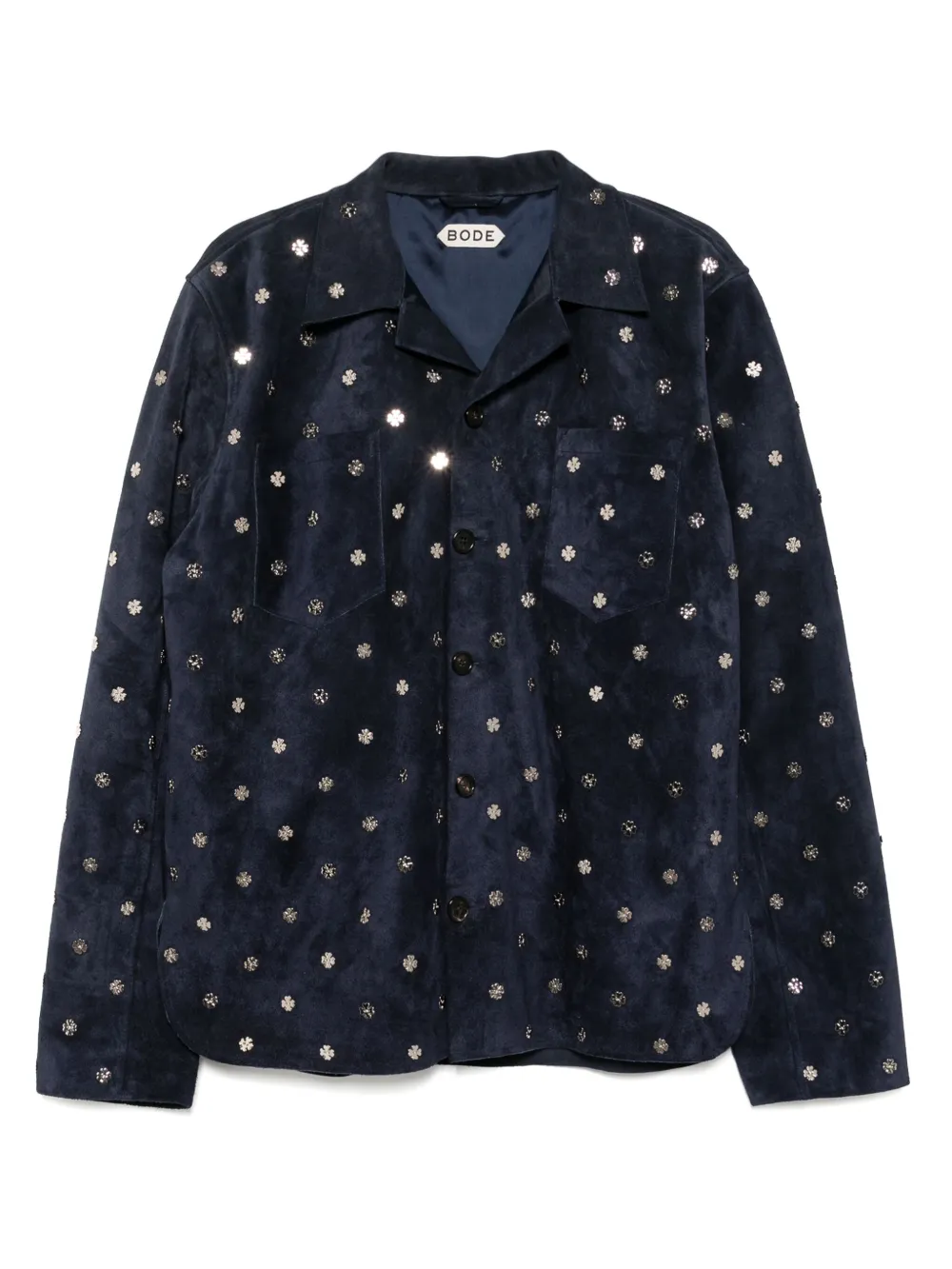 BODE Giacca-camicia Clover - Blu