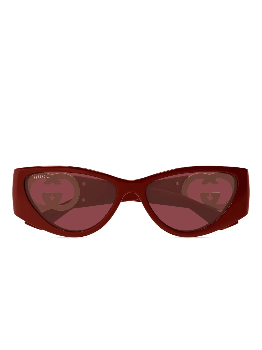 Gucci Eyewear cat-eye sunglasses - Rosso