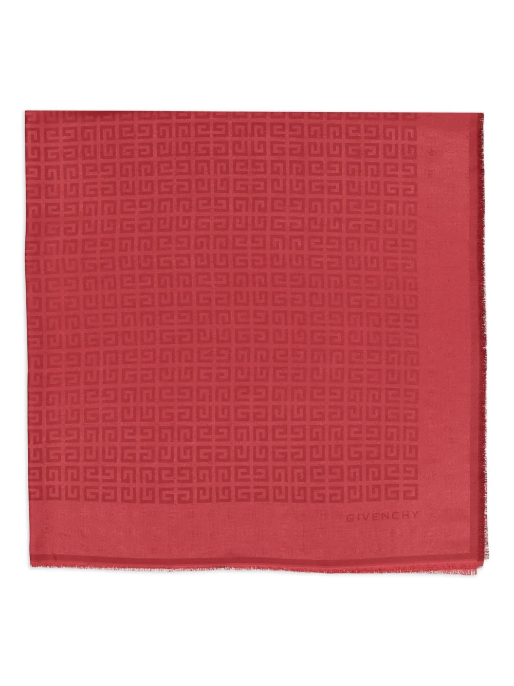 Givenchy 4G-print scarf - Rosso