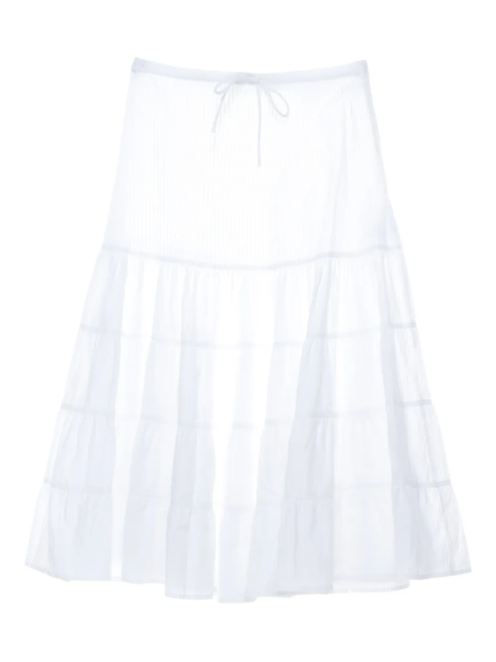 Paloma Wool pleated midi skirt - Bianco
