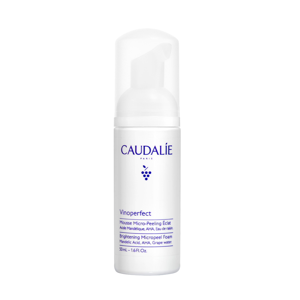 Caudalie Vinoperfect Mousse illuminante micro-peeling, 50 ml