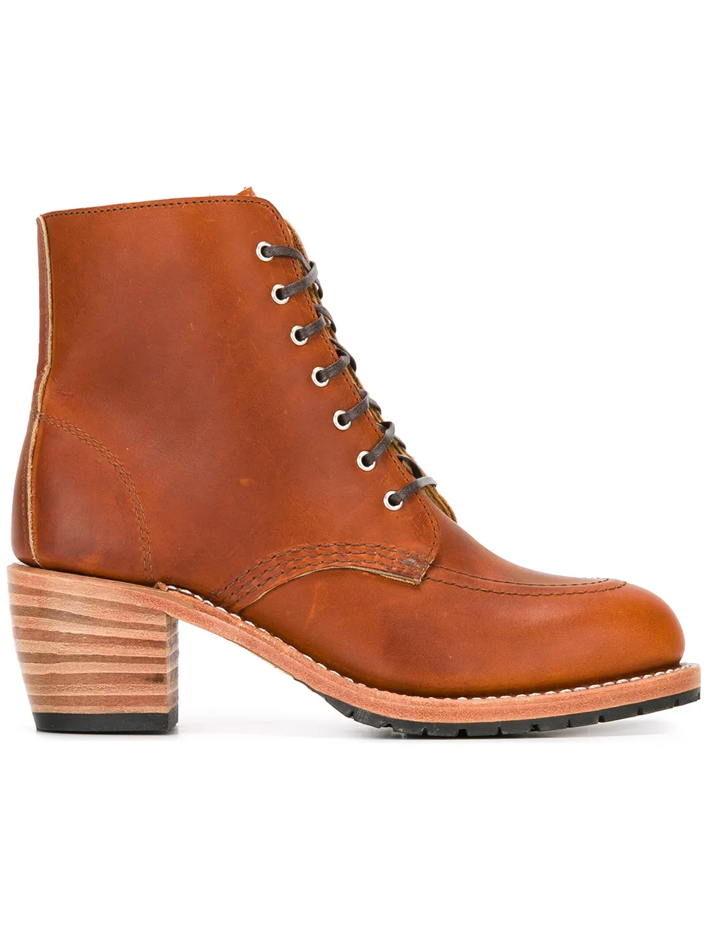 Red Wing Shoes lace-up boots - Marrone