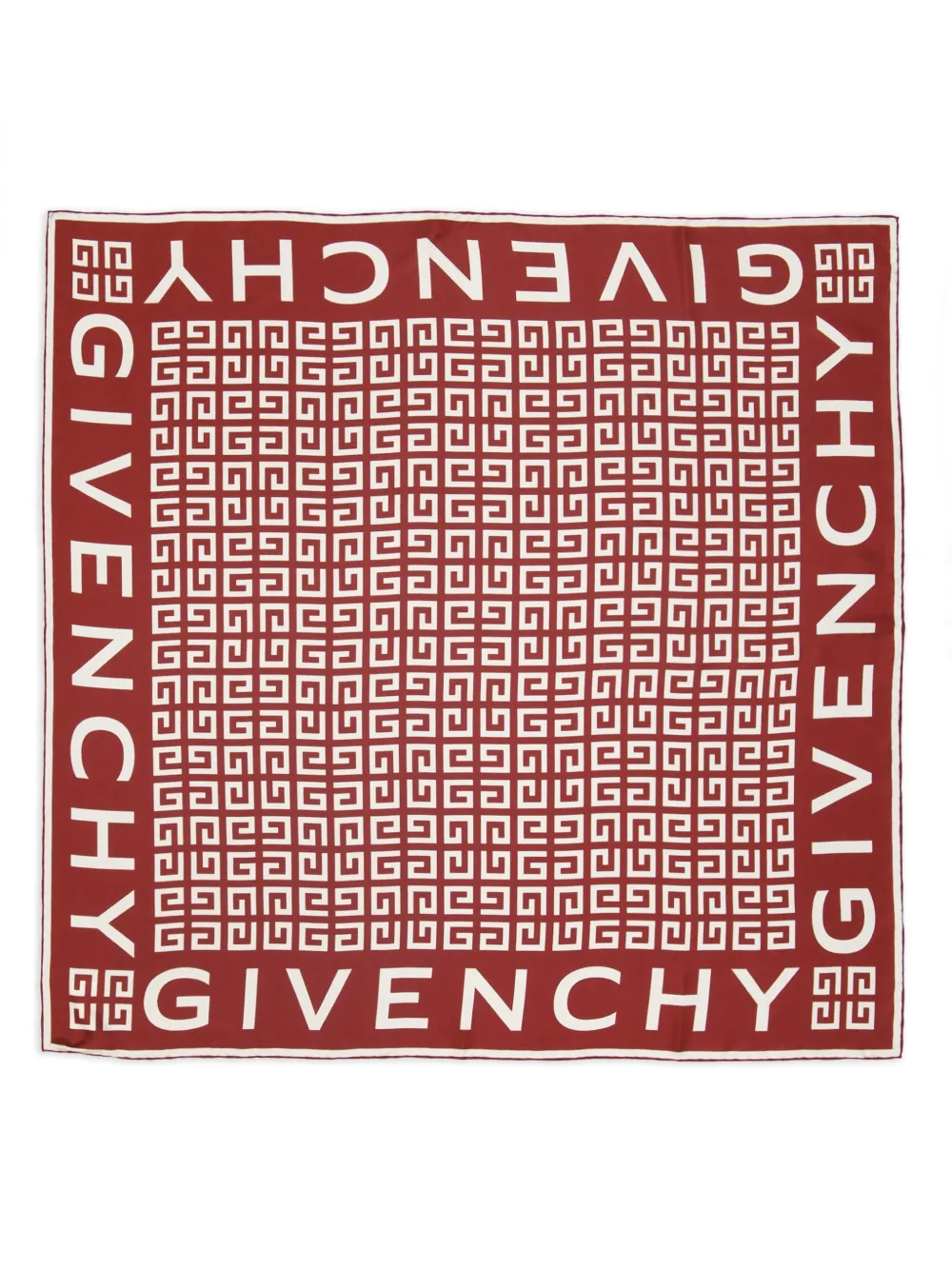 Givenchy 4G-print scarf - Rosso