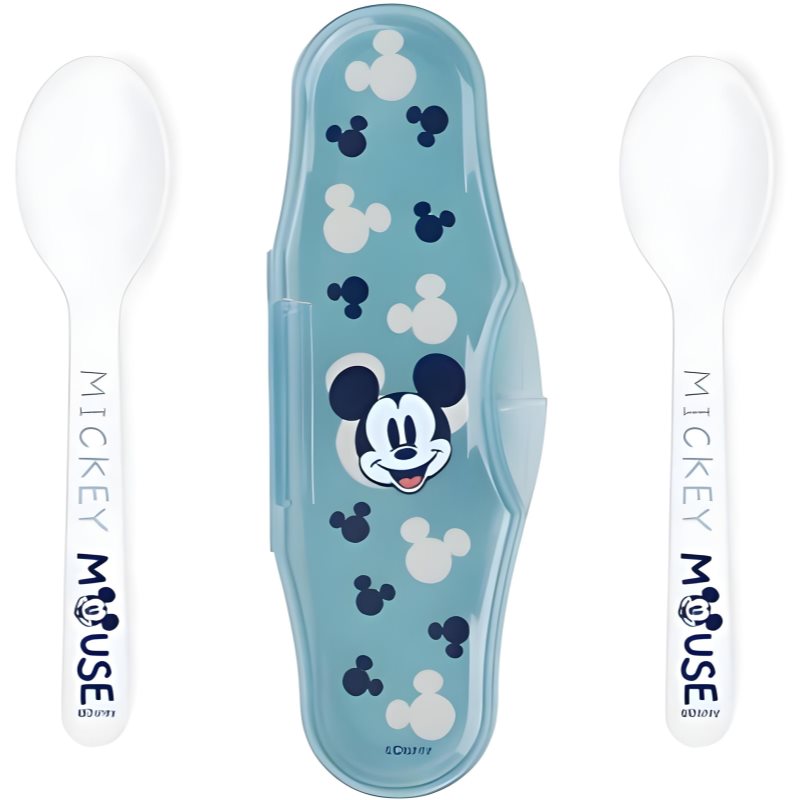 Thermobaby Spoons With Sleeve Cucchiaino Mickey 2 Pz