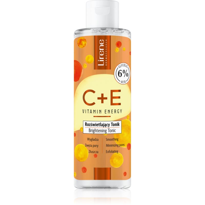 Lirene Vitamin Energy C+E Lozione Tonica Illuminante 200 Ml
