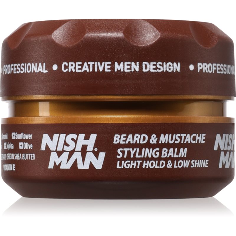 Nish Man Beard & Mustache Cera Per Barba 100 Ml