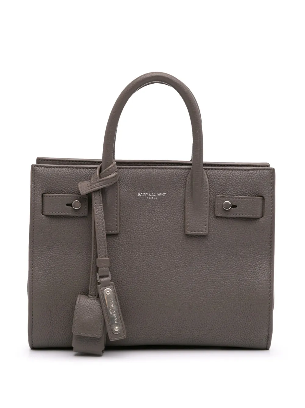 Saint Laurent Pre-Owned 2017 Baby Sac De Jour satchel - Marrone