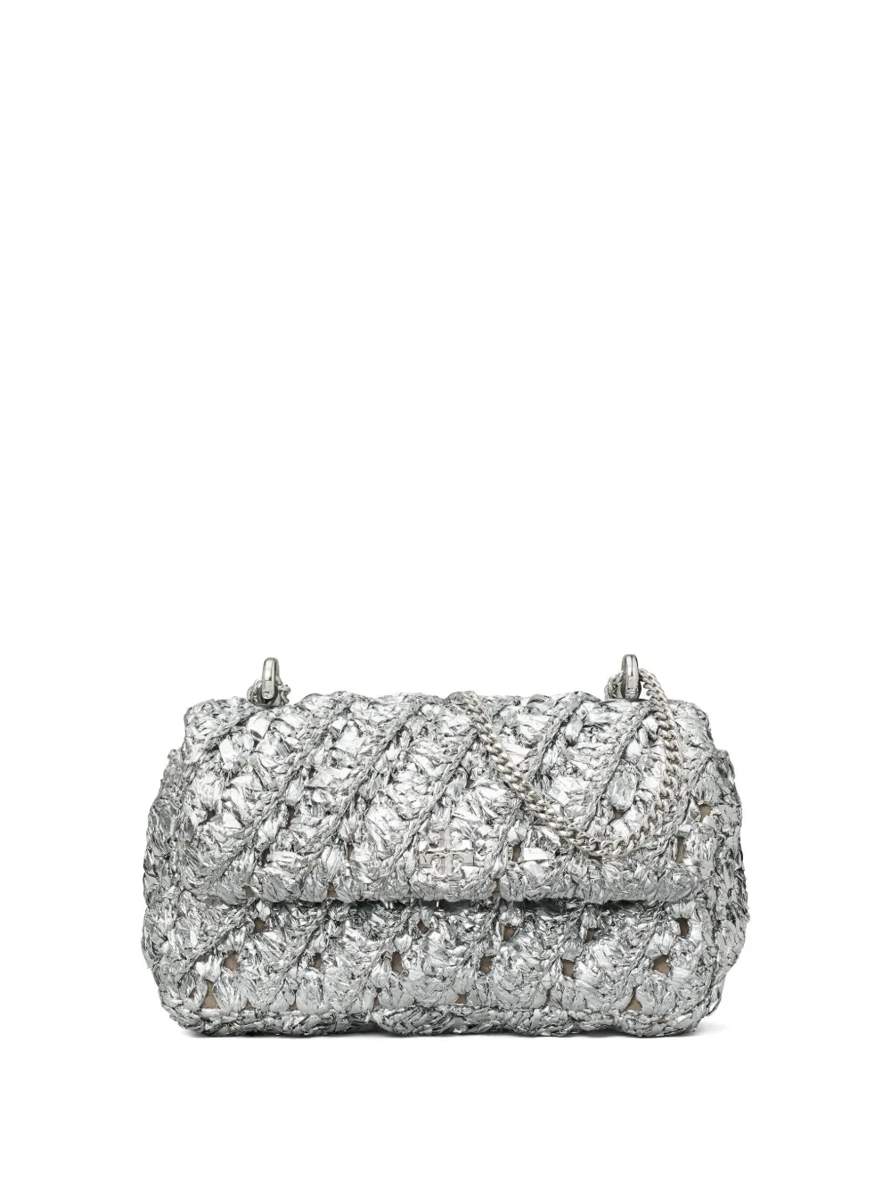 Tory Burch mini Kira cross body bag - Argento
