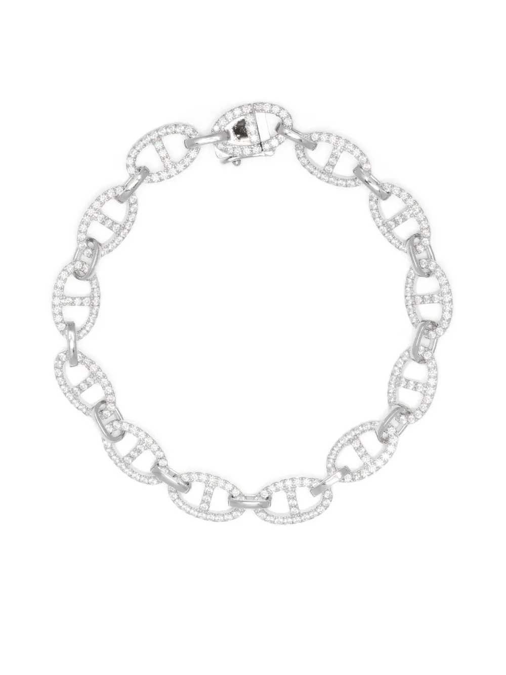 APM Monaco Bracciale a catena Maille Marine - Argento