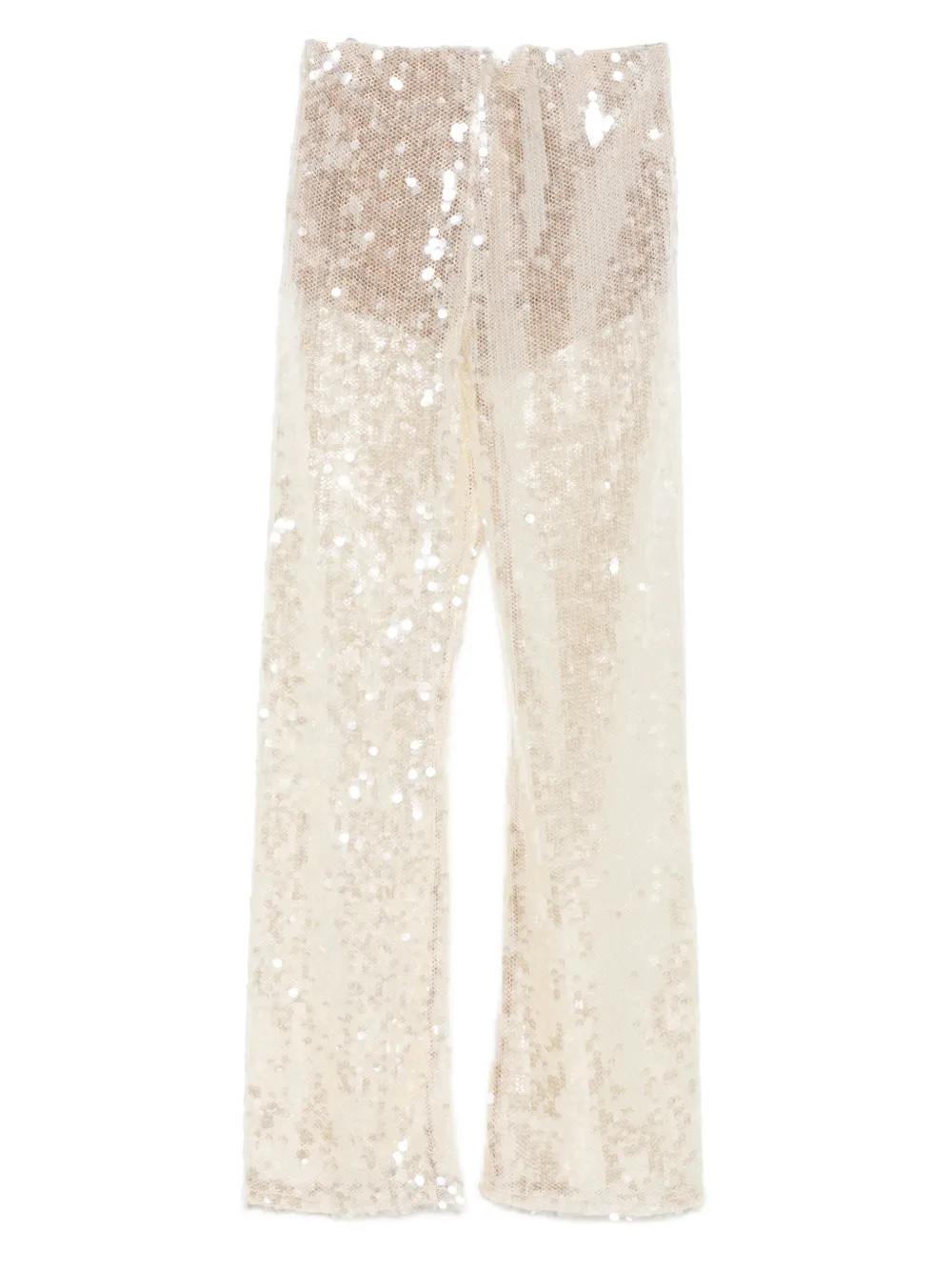 RAME sequin-embellished trousers - Toni neutri