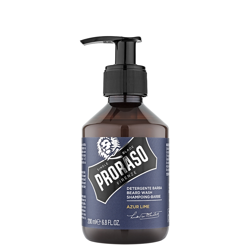 Detergente Barba Azur Lime Dispenser 200 ml Proraso Uomo