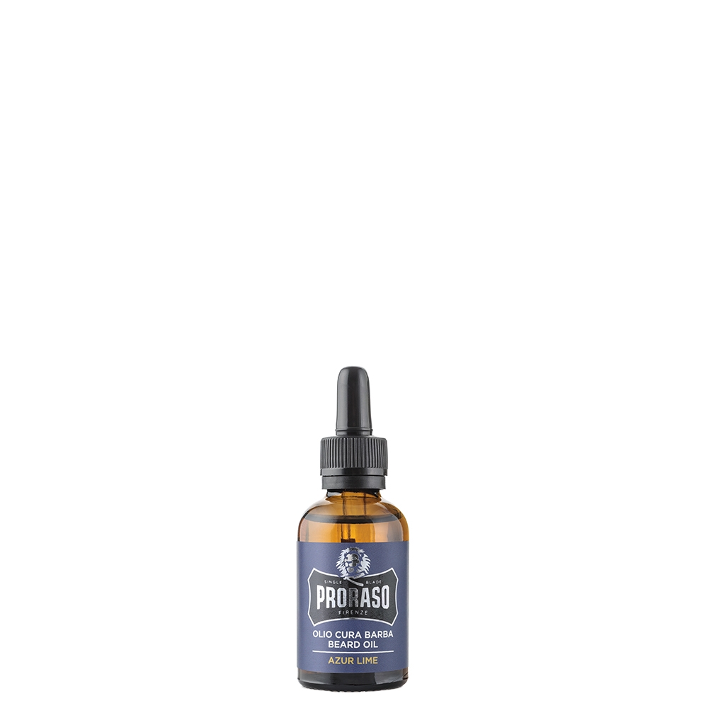 Olio Cura Barba Azur Lime Contagocce 30 ml Proraso Uomo