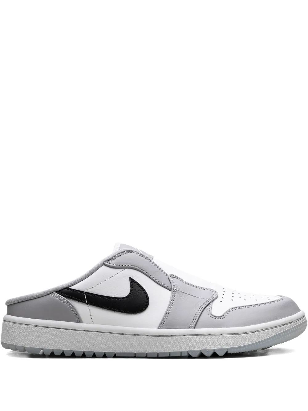 Jordan Air Jordan 1 Low Golf "Wolf Grey/Sail/Photon Dust/Black" slides - Grigio