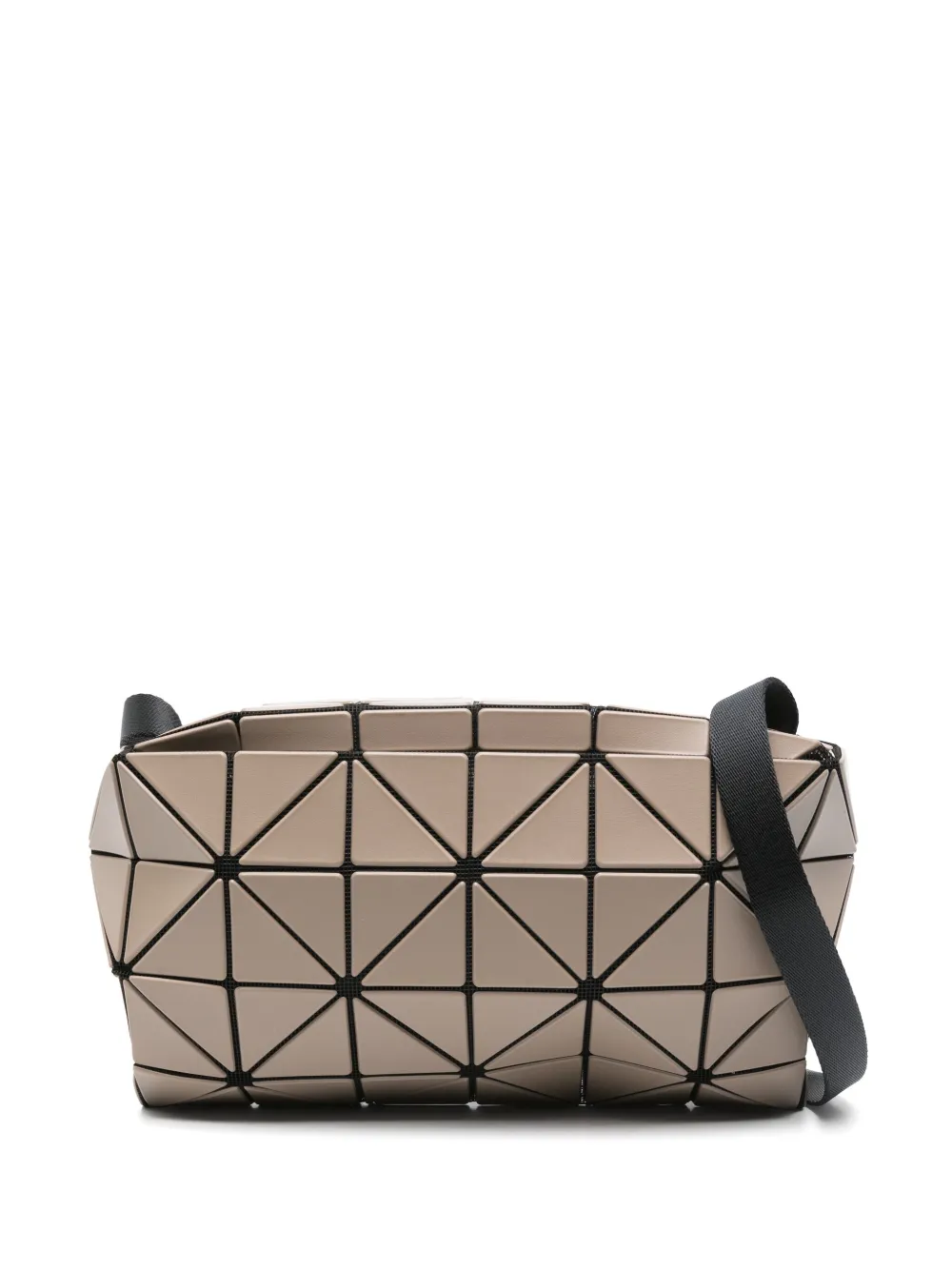 Bao Bao Issey Miyake geometric-panel crossbody bag - Marrone