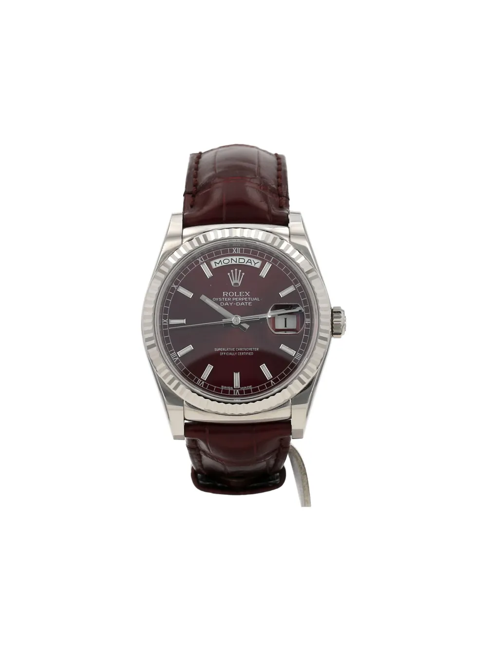 Rolex 2018 Oyster Perpetual Day-Date 36mm - Rosso